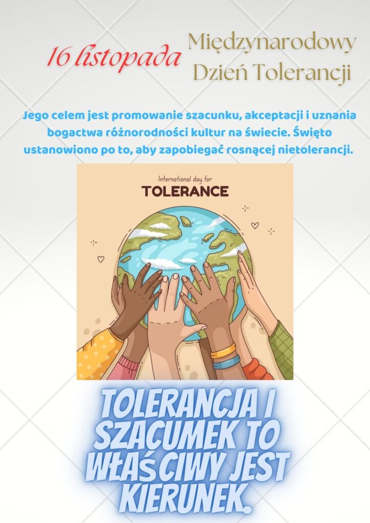 plakat Tolerancja